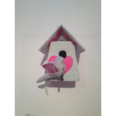 Birdhouse Small " Fluo Heart " - Tamar Mogendorff Birdhouse Small " Fluo Heart " - Tamar Mogendorff